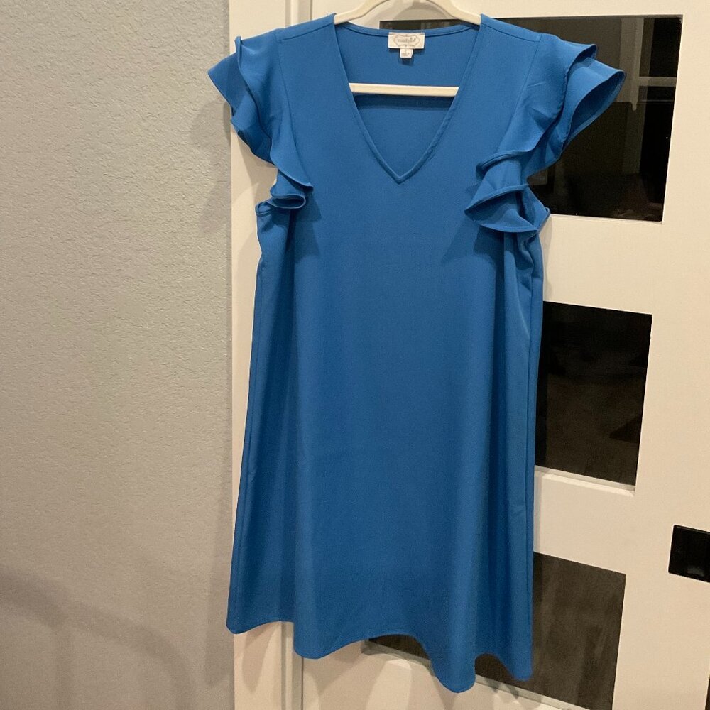 MudPie women's cobalt blue dress size s